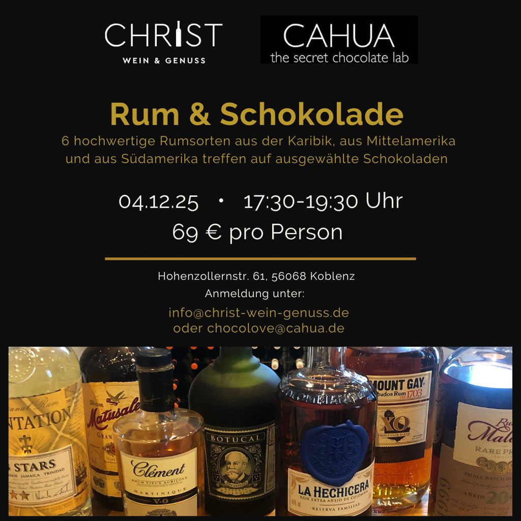 Rum und Schokolade Tasting