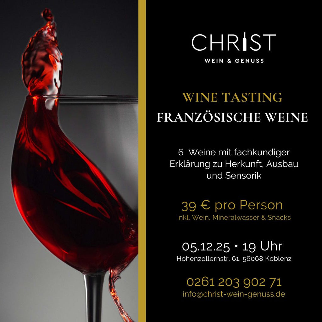 Wine Tasting Französische Weine